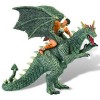 Bullyland - Figurina Luptator pe dragon